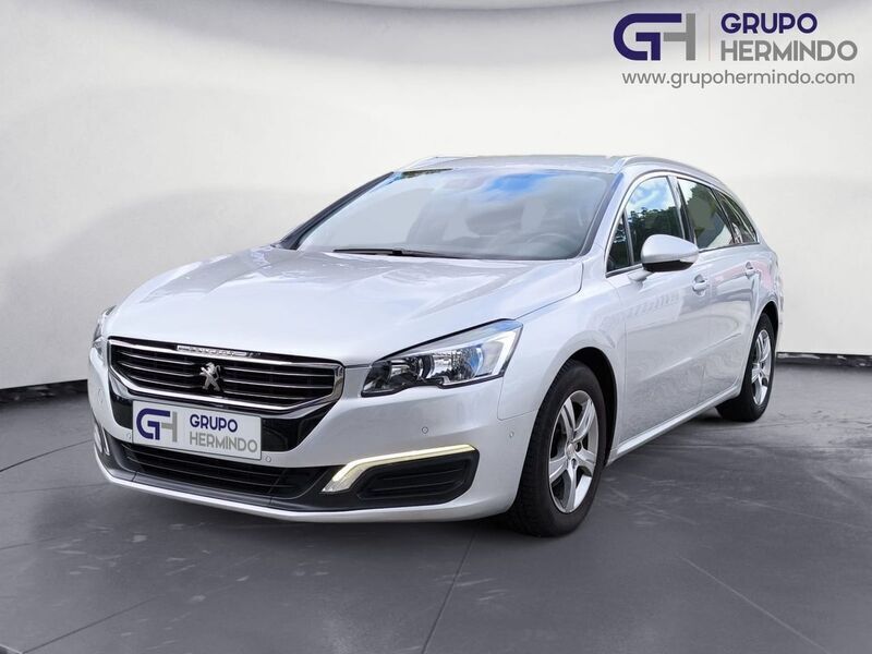 Gris Usado 2017 Peugeot 508 Active Familiar | 10.990 € (Precio justo) - Imagen 1/4