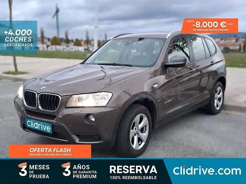 Usado BMW X3 184 CV (135 kW) 2012 Marrón SUV