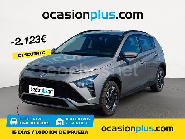 Gris / plata Usado 2022 Hyundai Bayon SUV | 13.350 € (Precio justo) - Imagen 1/4