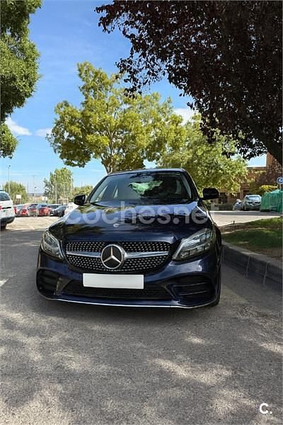 Azul Usado 2018 Mercedes C200 Berlina | 27.500 € (Precio justo) - Imagen 1/4