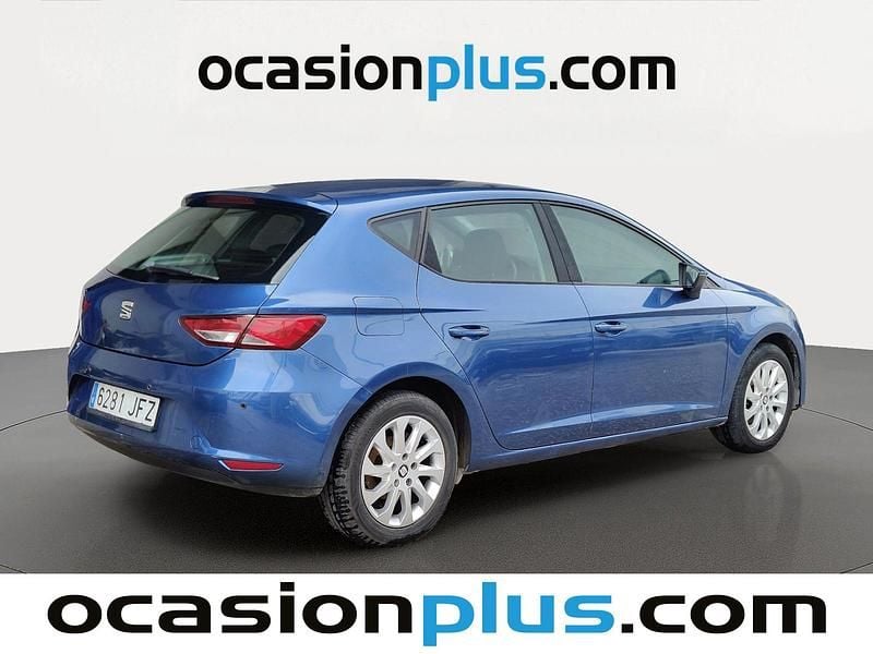 Usado Seat Leon Style 105 HP (77 kW) 2015 Azul Citadino
