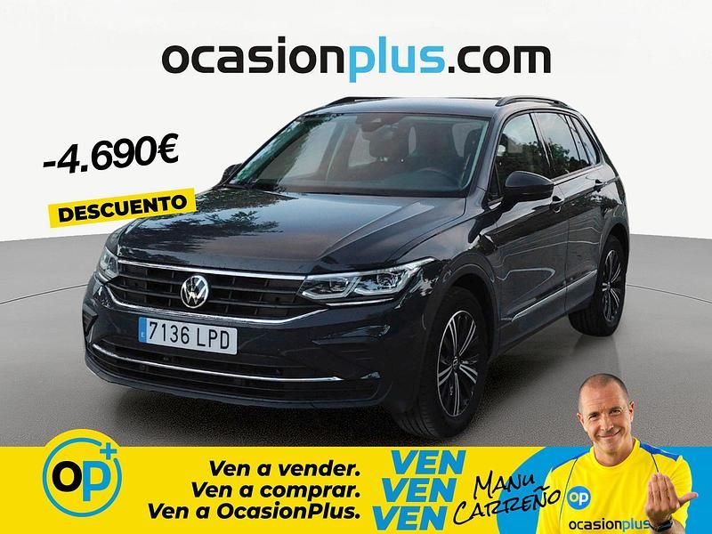 Usado VW Tiguan Life 150 CV (110 kW) 2021 Gris / plata SUV