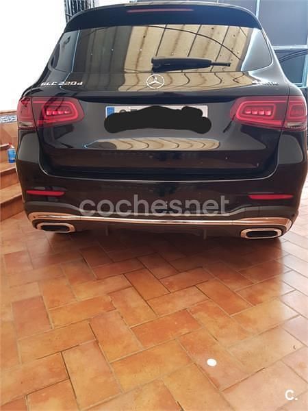 Usado Mercedes GLC220 170 CV (125 kW) 2020 Negro SUV