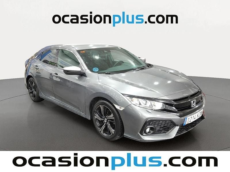 Usado Honda Civic Elegance 129 CV (94 kW) 2019 Gris Utilitario
