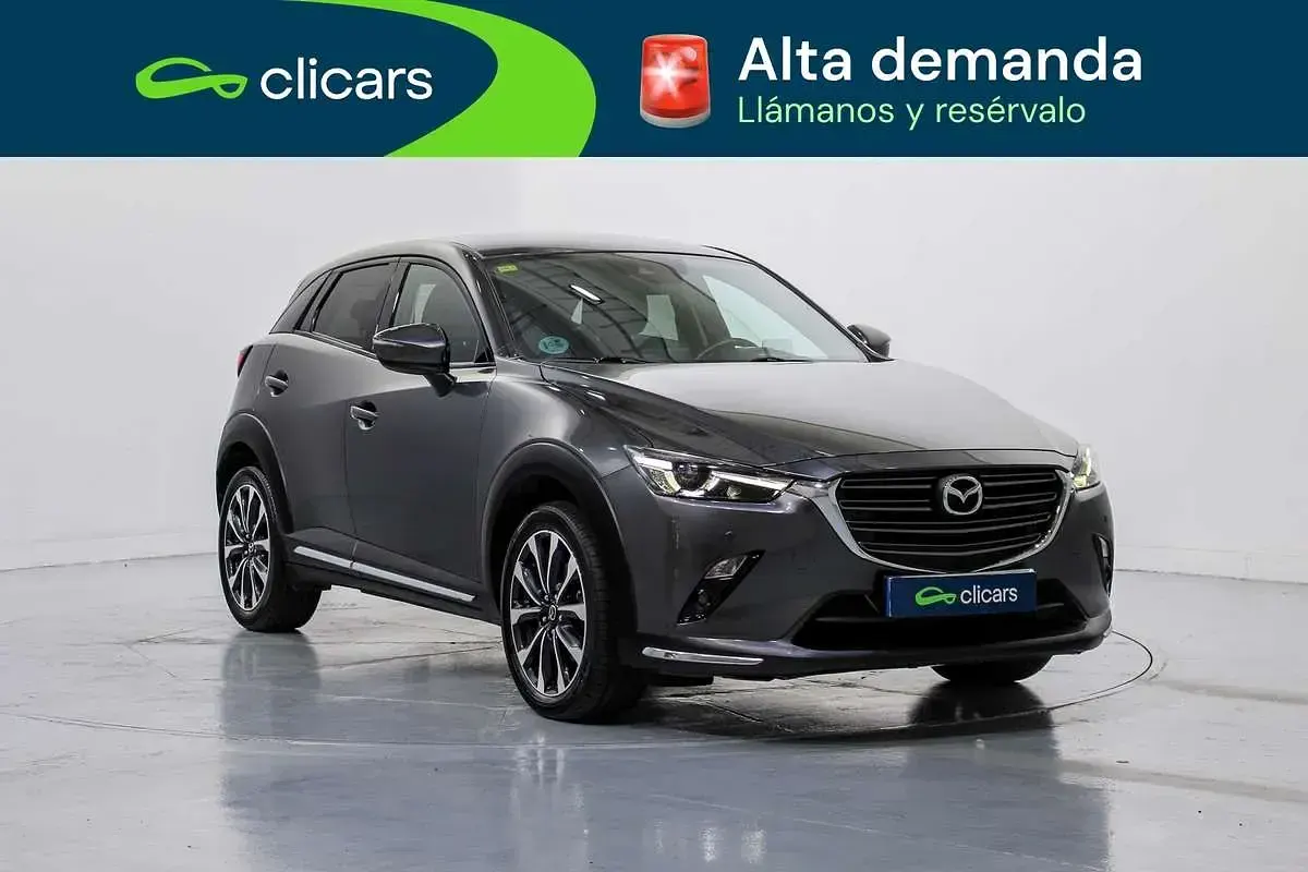 Usado Mazda CX-3 116 CV (85 kW) 2018 Gris SUV