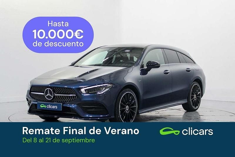 Gris Usado 2021 Mercedes CLA250e Shooting Brake Familiar | 30.490 € (Precio justo) - Imagen 1/4