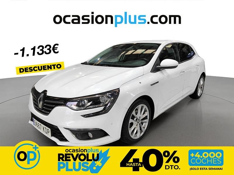 Usado Renault Mégane IV Zen 130 CV (95 kW) 2017 Blanco Berlina