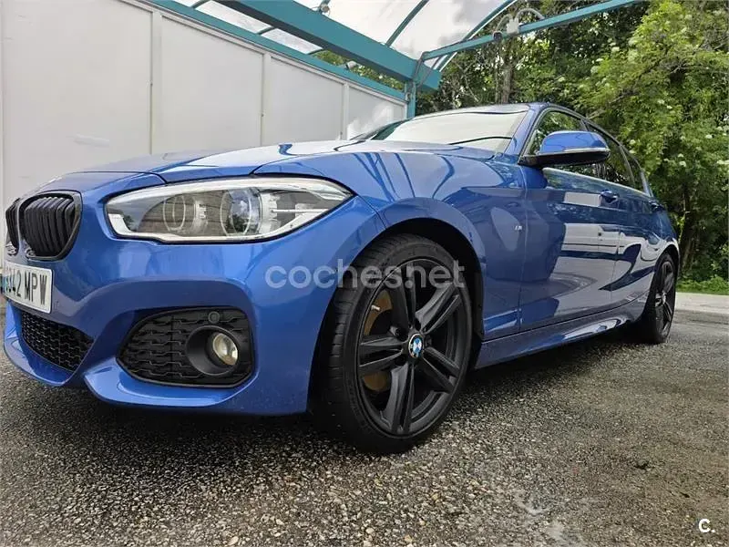 Usado BMW 120 190 CV (139 kW) 2017 Azul Utilitario