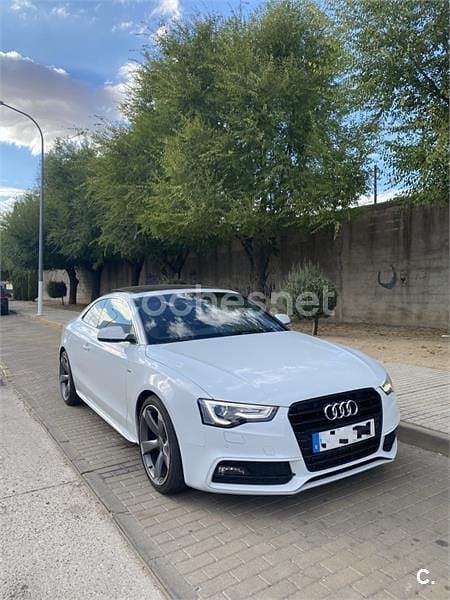 Blanco Usado 2013 Audi A5 S-Line Coupe | 15.999 € (Precio justo) - Imagen 1/4