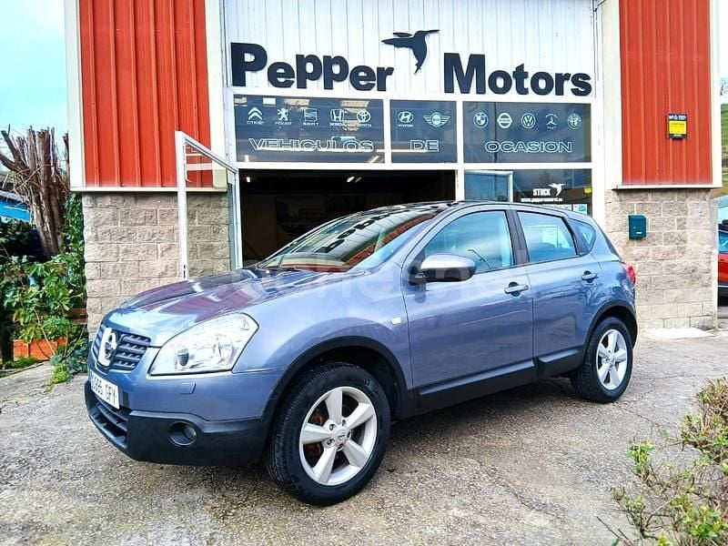 Violeta / lila Usado 2008 Nissan Qashqai Tekna SUV | 7600 € (Precio justo) - Imagen 1/4