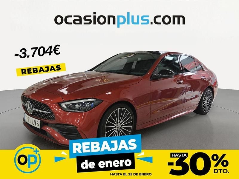 Rojo Usado 2022 Mercedes C300 Berlina | 40.750 € - Imagen 1/4