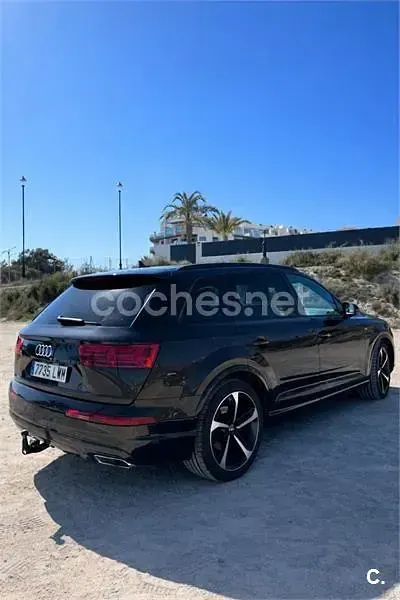 Usado Audi Q7 S-Line 272 CV (200 kW) 2017 Negro SUV