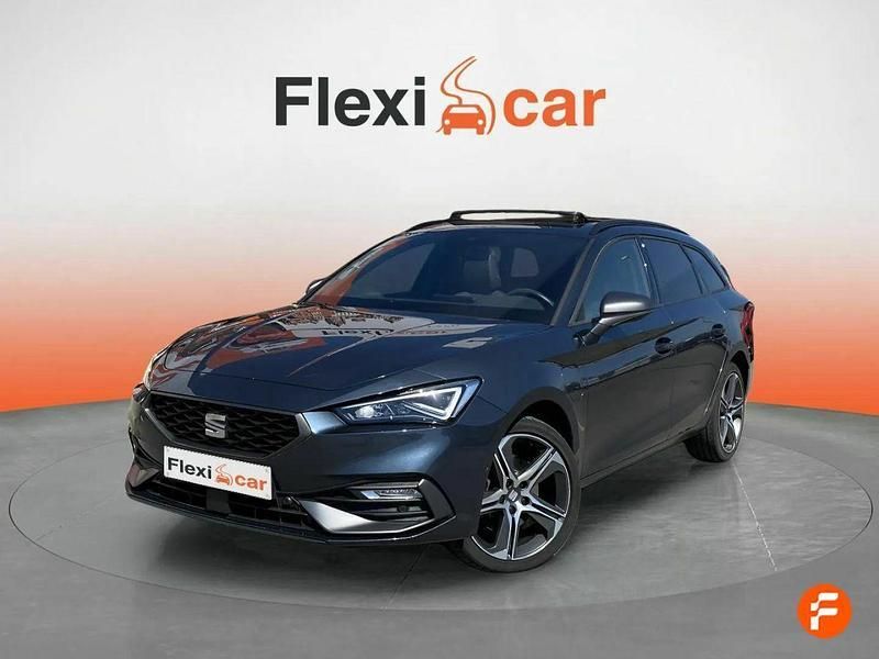 Usado Seat Leon FR 204 CV (150 kW) 2021 Gris Berlina