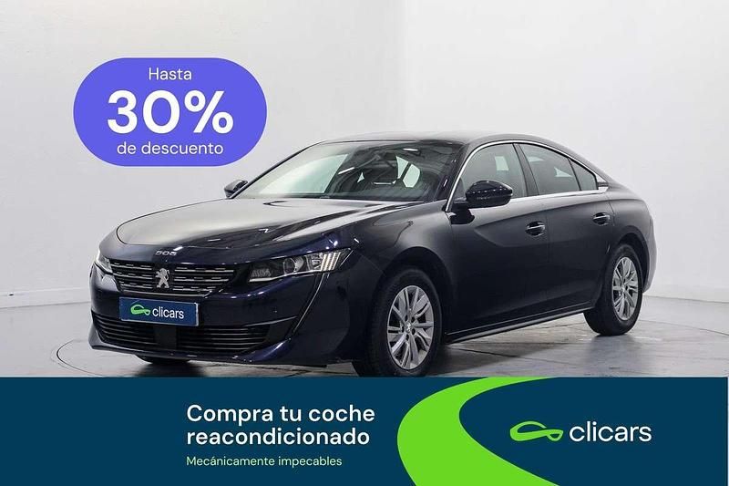 Usado Peugeot 508 Business-Line 131 CV (96 kW) 2019 Negro Berlina