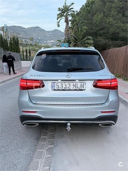 Usado Mercedes GLC350 320 CV (235 kW) 2017 Azul SUV