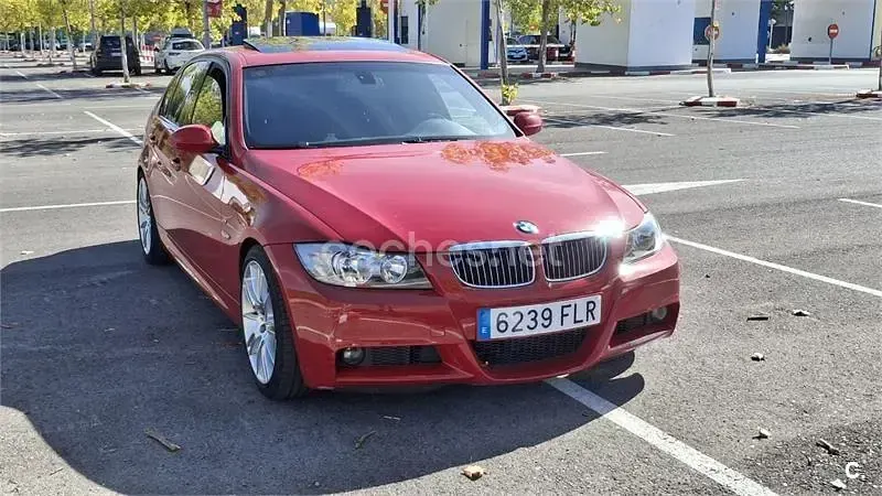 Usado BMW 325 M Sport 218 CV (160 kW) 2007 Rojo Berlina