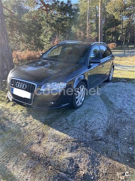 Usado Audi A4 163 CV (119 kW) 2007 Negro Familiar