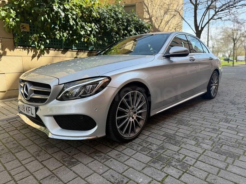 Usado Mercedes C220 170 CV (125 kW) 2017 Blanco Berlina
