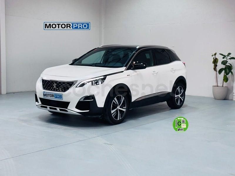 Usado Peugeot 3008 GT-line 130 CV (95 kW) 2017 Blanco SUV