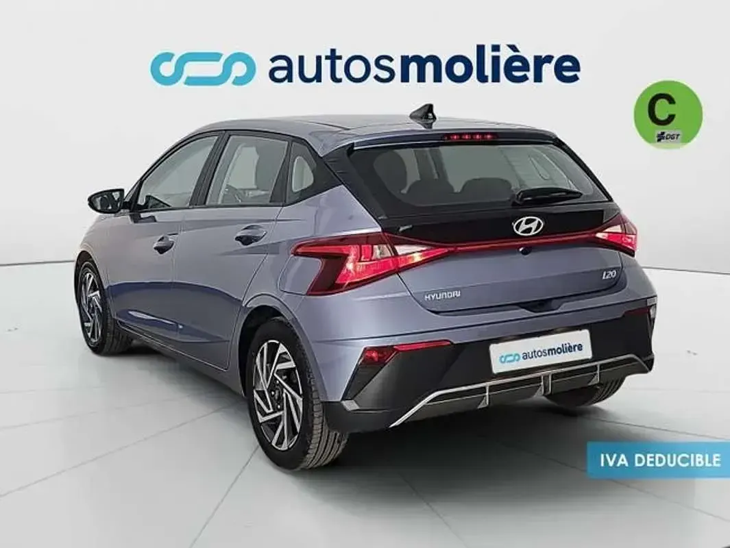 Usado Hyundai i20 84 CV (61 kW) 2024 Azul Utilitario