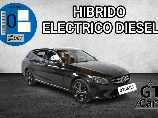 Gris / plata Usado 2021 Mercedes C300e Familiar | 29.990 € (Precio justo) - Imagen 1/4