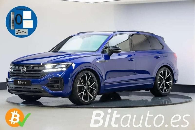 Usado VW Touareg R 340 CV (250 kW) 2021 Negro SUV