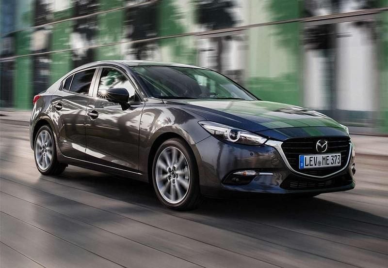 Usado Mazda 3 Luxury 150 CV (110 kW) 2017 Gris Utilitario