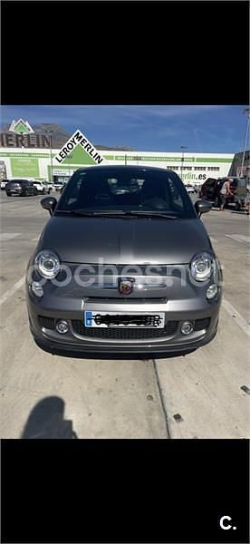 Usado Abarth 500C Turismo 160 CV (117 kW) 2013 Gris / plata Descapotable