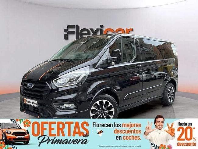 Usado Ford Transit Custom Sport 185 CV (136 kW) 2020 Negro