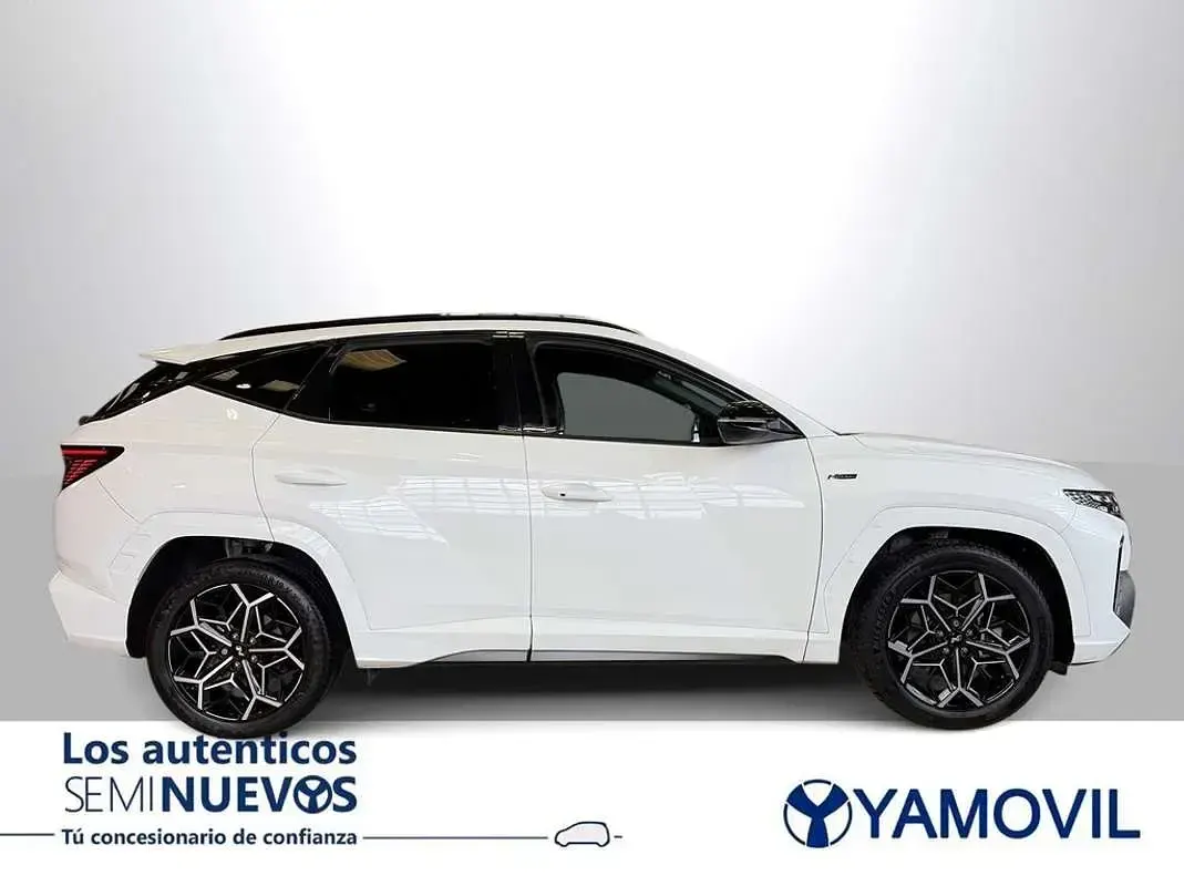 Usado Hyundai Tucson N Line 150 CV (110 kW) 2022 Blanco SUV