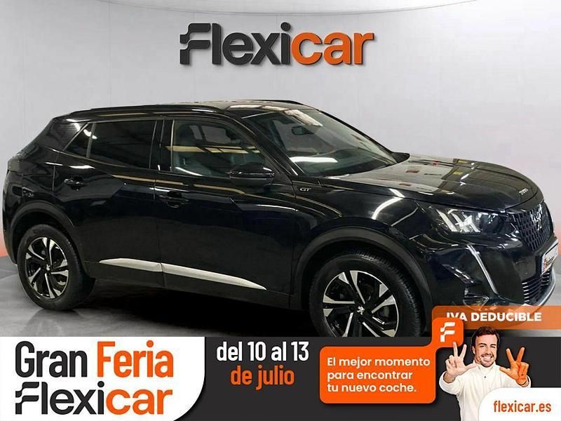 Negro Usado 2021 Peugeot 2008 GT SUV | 19.290 € (Precio justo) - Imagen 1/4