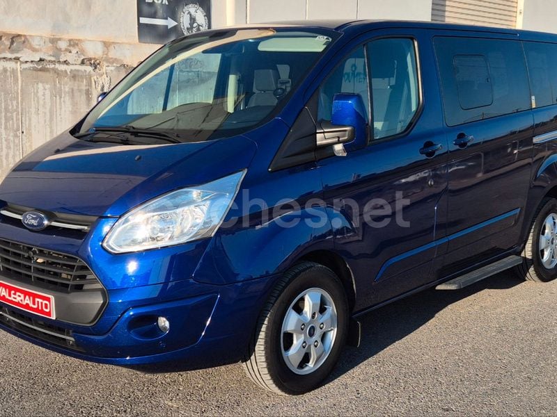 Azul Usado 2017 Ford Tourneo Custom Trend Monovolumen | 23.500 € (Caro) - Imagen 1/4