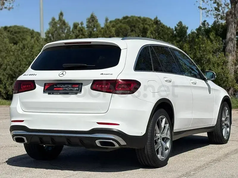 Usado Mercedes GLC220 194 CV (142 kW) 2020 Blanco SUV