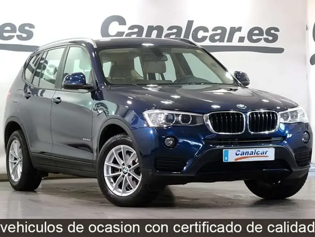 Usado BMW X3 190 CV (139 kW) 2015 Azul SUV