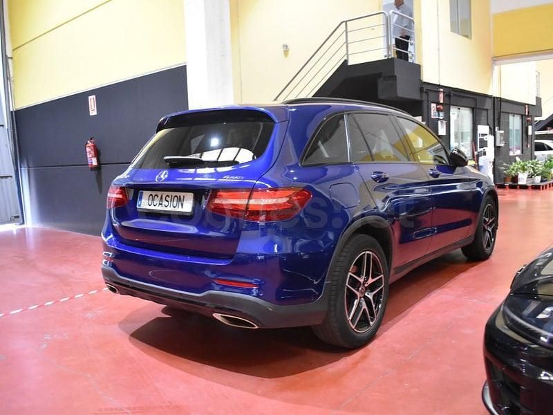 Usado Mercedes GLC250 211 CV (155 kW) 2019 Azul SUV