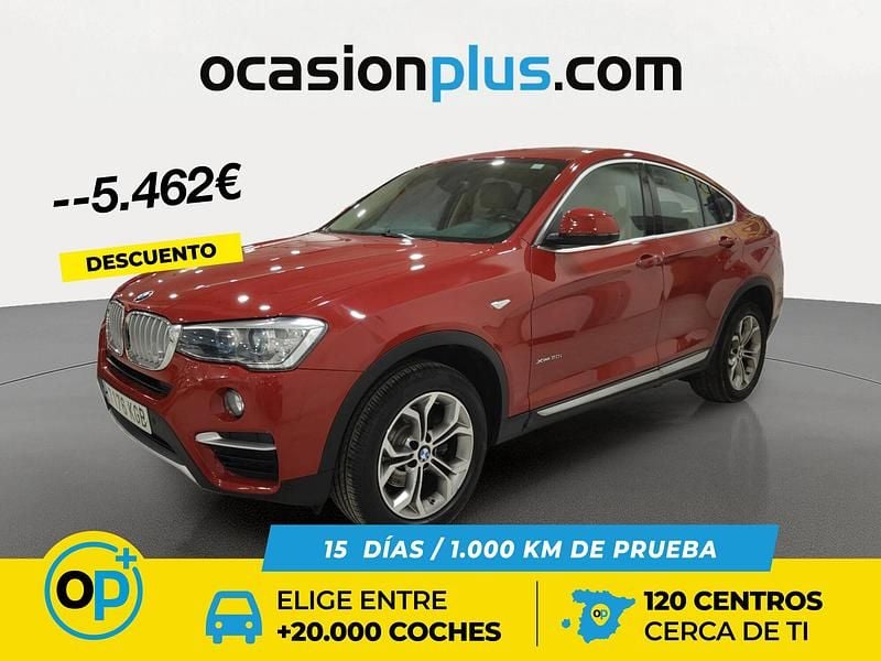 Usado BMW X4 184 CV (135 kW) 2017 Rojo SUV