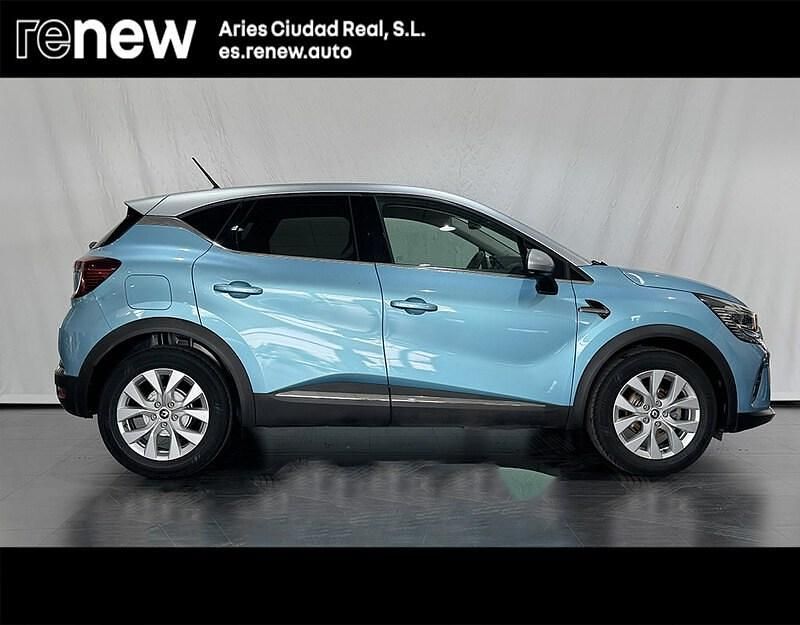 Usado Renault Captur Zen 90 CV (66 kW) 2021 Azul SUV