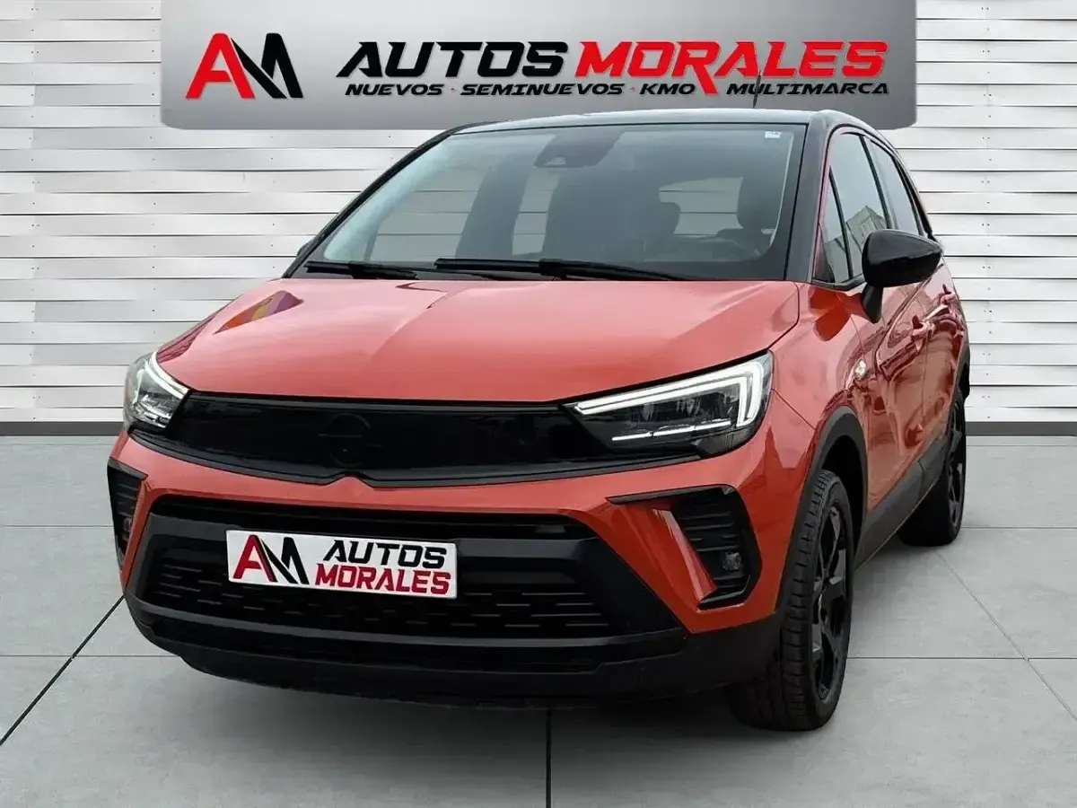Usado Opel Crossland X GS Line 110 CV (80 kW) 2022 Naranja SUV