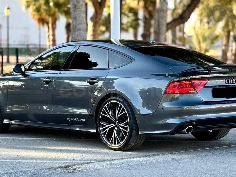 Usado Audi A7 Sportback S-Line 313 CV (230 kW) 2014 Gris / plata Utilitario