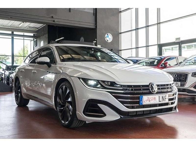 Usado VW Arteon R-line 200 CV (147 kW) 2021 Blanco Familiar