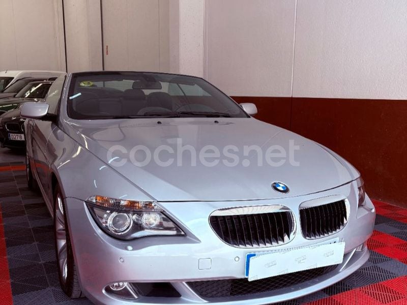 Usado BMW 645 Cabriolet 333 CV (244 kW) 2005 Gris / plata Descapotable
