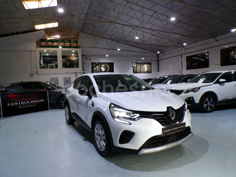 Blanco Usado 2021 Renault Captur Intens SUV | 13.990 € (Precio justo) - Imagen 1/4