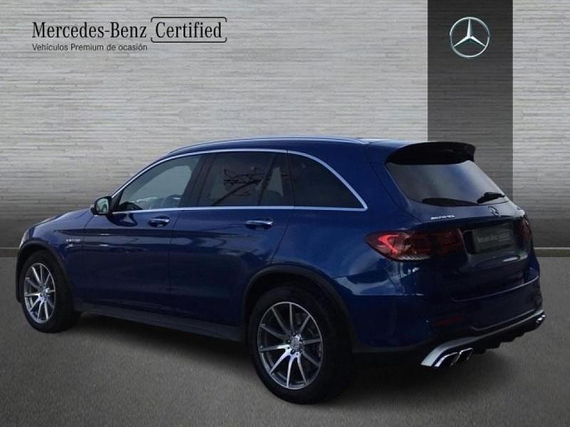 Usado Mercedes GLC63 AMG AMG 476 CV (350 kW) 2022 Azul SUV