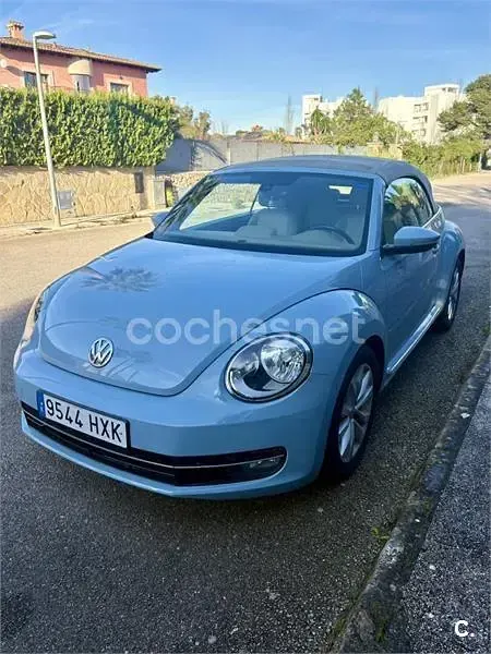 Usado VW Beetle 105 CV (77 kW) 2014 Azul Utilitario