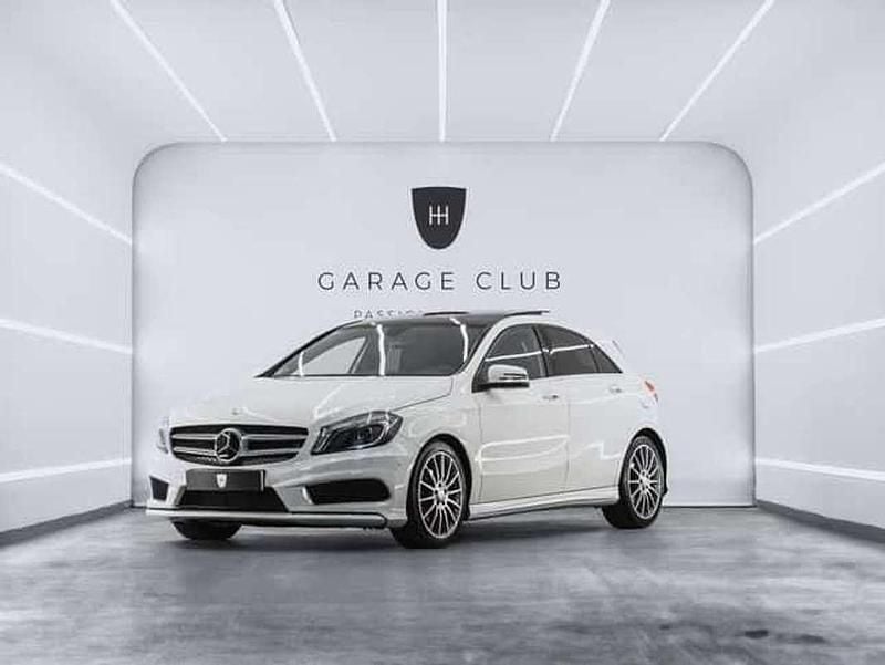 Usado Mercedes A200 AMG line 136 CV (100 kW) 2014 Blanco Utilitario