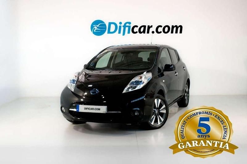Negro Usado 2017 Nissan Leaf Tekna Utilitario | 8990 € (Super precio) - Imagen 1/4