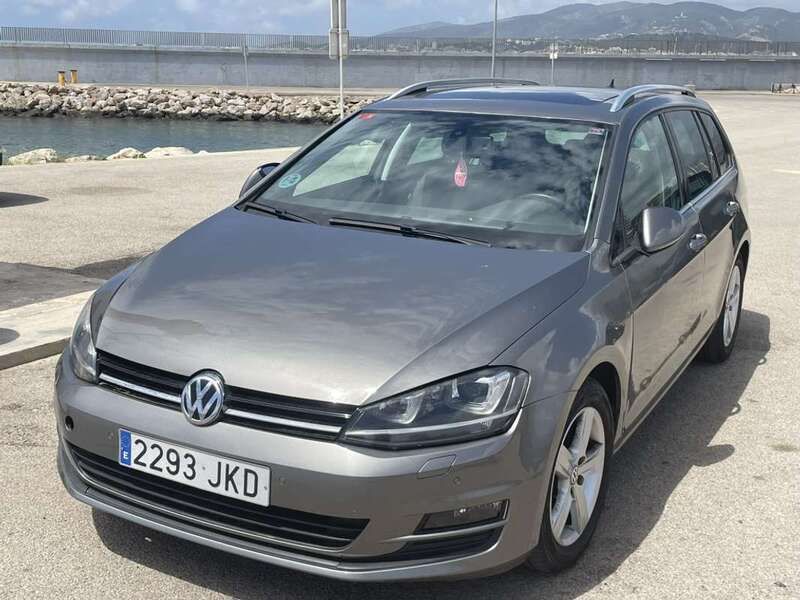Gris Usado 2015 VW Golf VII Sport Familiar | 14.499 € (Precio justo) - Imagen 1/4