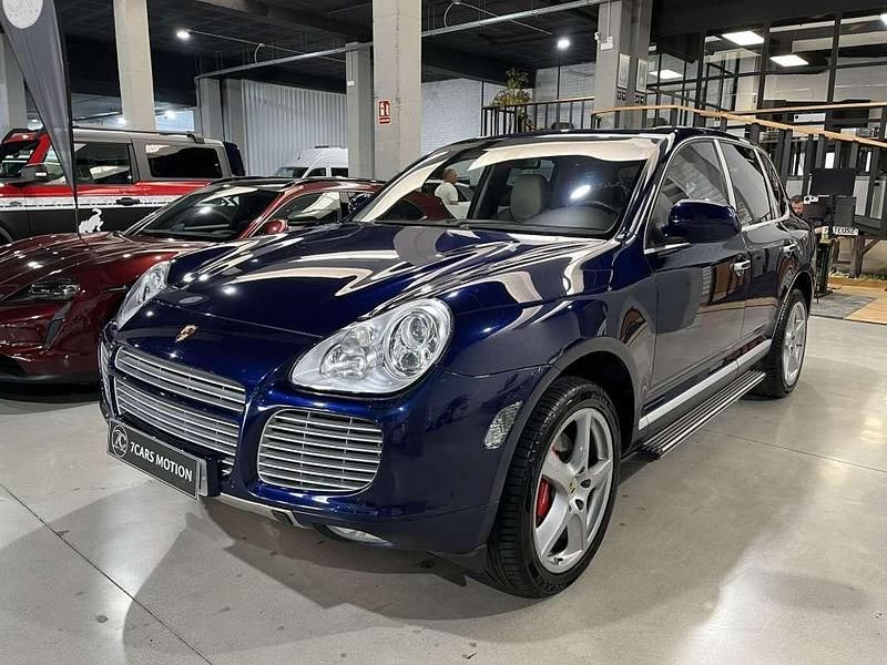 Usado Porsche Cayenne Turbo 450 CV (330 kW) 2005 Azul SUV