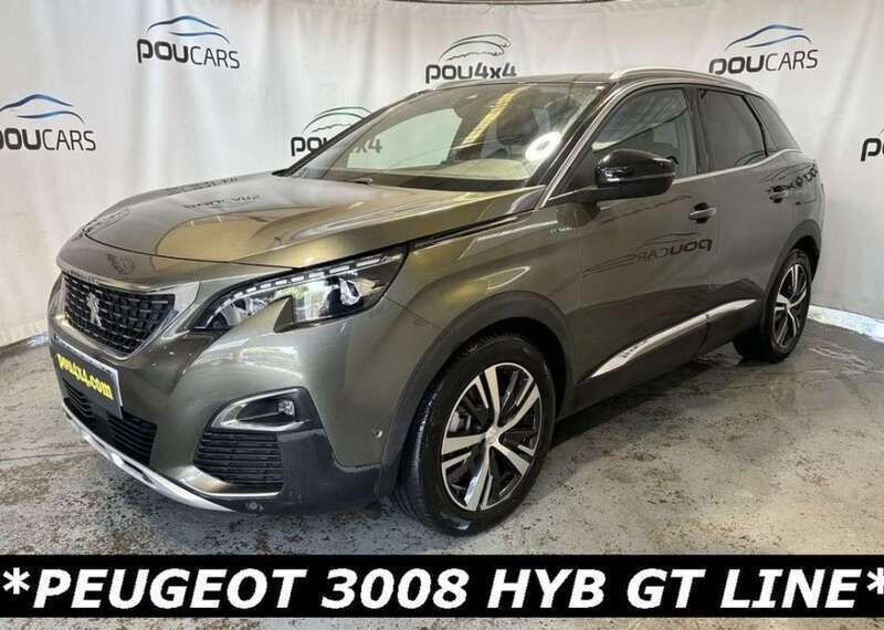 Gris Usado 2020 Peugeot 3008 GT-line SUV | 19.900 € (Super precio) - Imagen 1/2