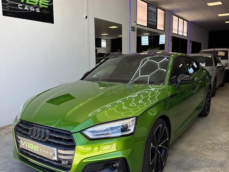 Usado Audi A5 Sportback Sport 218 CV (160 kW) 2018 Verde Utilitario